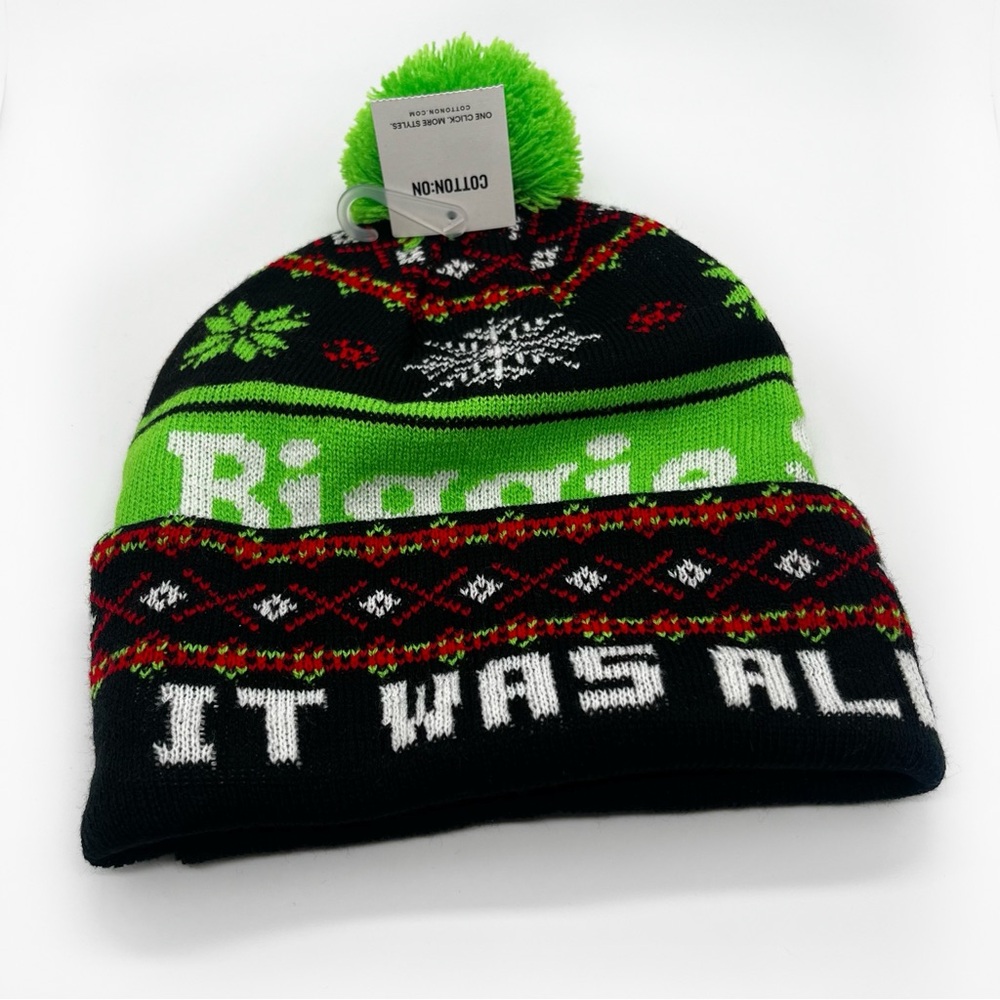 Cotton On Biggie Smalls Beanie One Size